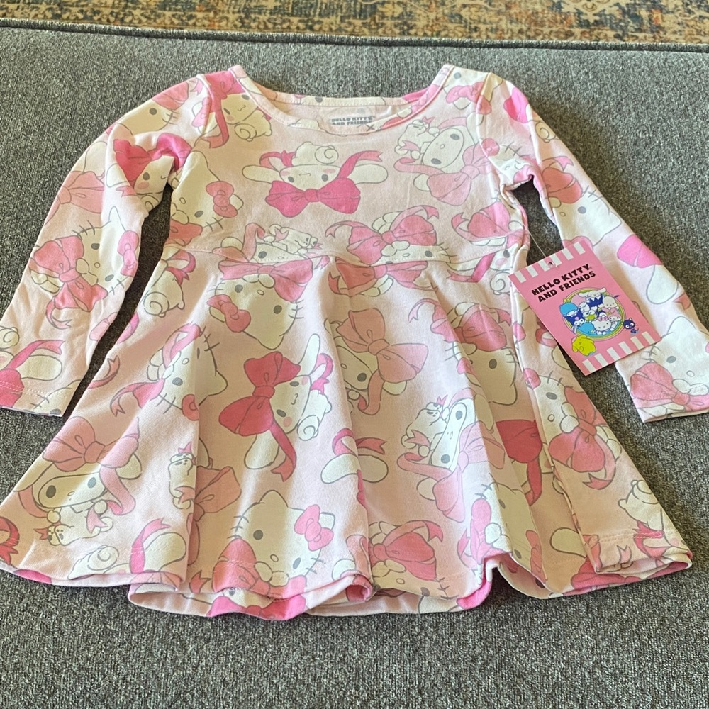 Sanrio Pink Hello Kitty Casual Dress